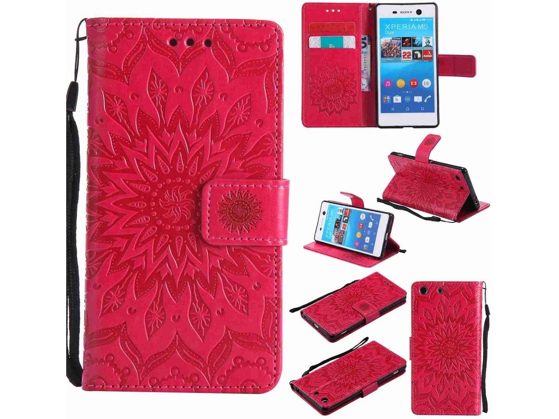 Funda Sony Xperia M5 5 HONGWE. Rojo