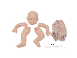 Kit De Muñeca Reborn Diy Sin Pintar Con Accesorios Realista