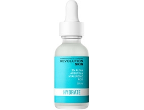 REVOLUTION SKINCARE - Hydrating 2% Alpha Arbutin & Hyaluronic Acid Serum 30ml