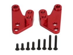 Ymsl 1 Par Rc Shock Towers Mount Soporte Delantero Trasero Para Traxxas 1/10 Rojo Hxl