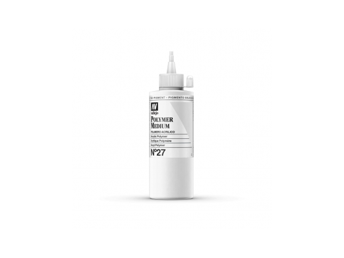Pintura Acrilica Vallejo Studio 200 Ml (27 Primal Medium (Polim. Acrilico))