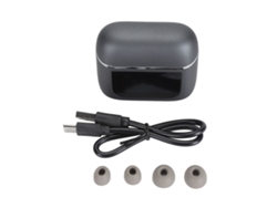 Fones De Ouvido Tradutor Bluetooth 5.3 Redução De Ruído 74 Idiomas 4 Modos Sem Fio Preto Brilhante