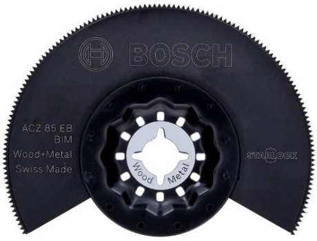 Hoja de Sierra Segmentada BOSCH Bim Starlock Acz 85 Eb Madera y Metal 85 mm
