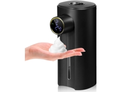 Dispensador Automático De Jabón En Espuma 5 Dispensadores De Jabón En Espuma Eléctricos Inteligentes Ajustables De 350 Ml Negro (espuma) Gertiz