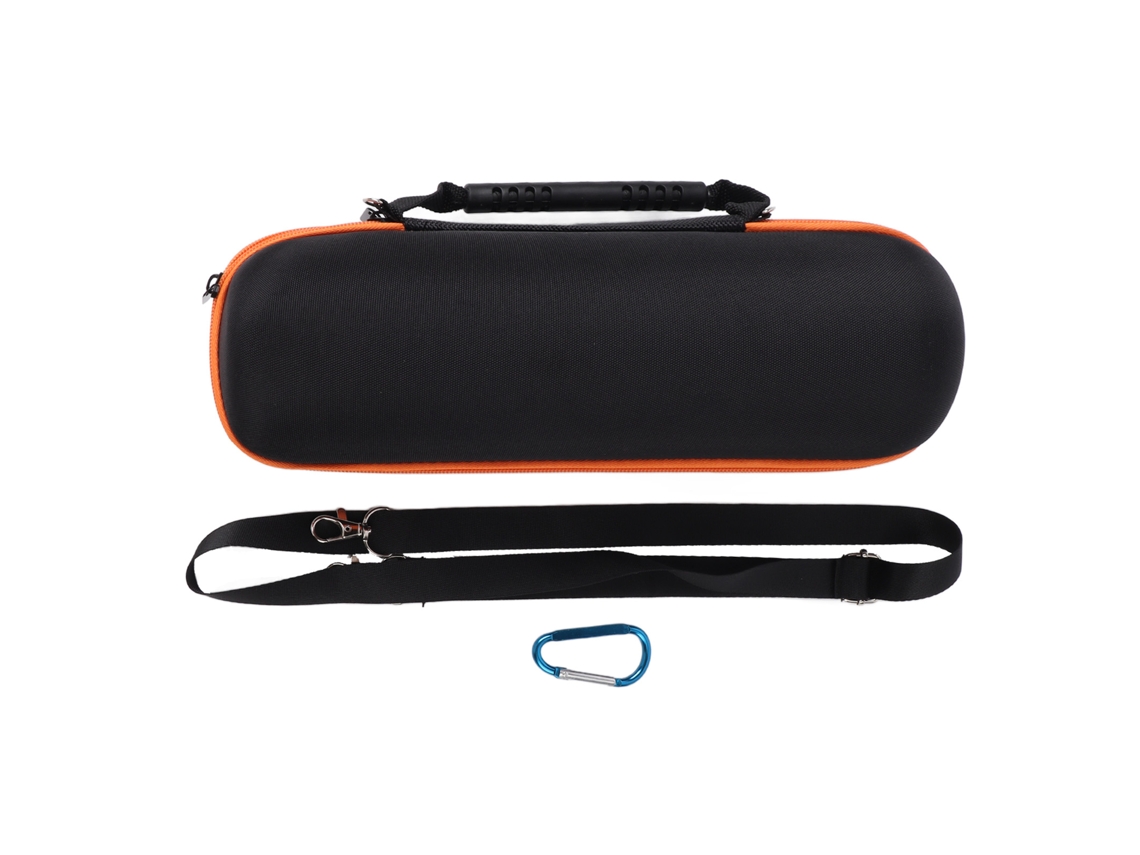 Estuche de transporte impermeable para altavoz Bluetooth, bolsa de almacenamiento portátil con absorción de impactos y correa para el hombro.