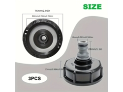 Juego de adaptadores IBC con juntas Pickifypunnyb Slo Slowmoose