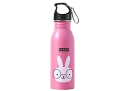Botella Rosewell 2025 de 500 ml para bebidas, apta para uso alimentario, con estampado animal, resistente al calor, color vibrante y fabricada en acero inoxidable.