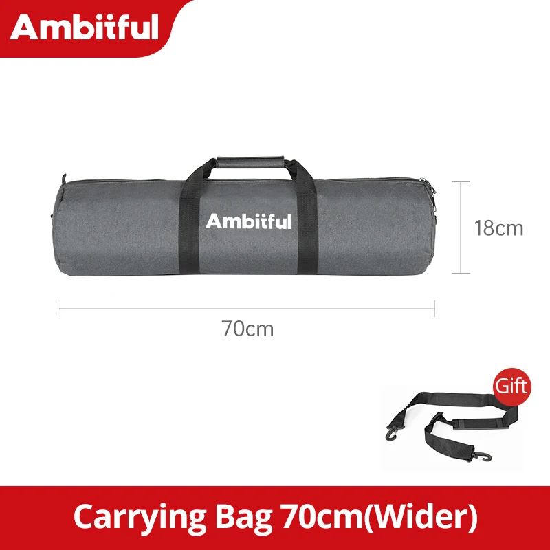 Bolsa de transporte acolchada para monopié/trípode de cámara, correa de hombro portátil, 70 cm