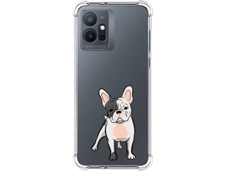 Carcasa para Vivo Y55 5G TUMUNDOSMARTPHONE Dibujos Antigolpes Perros 06 Multicolor