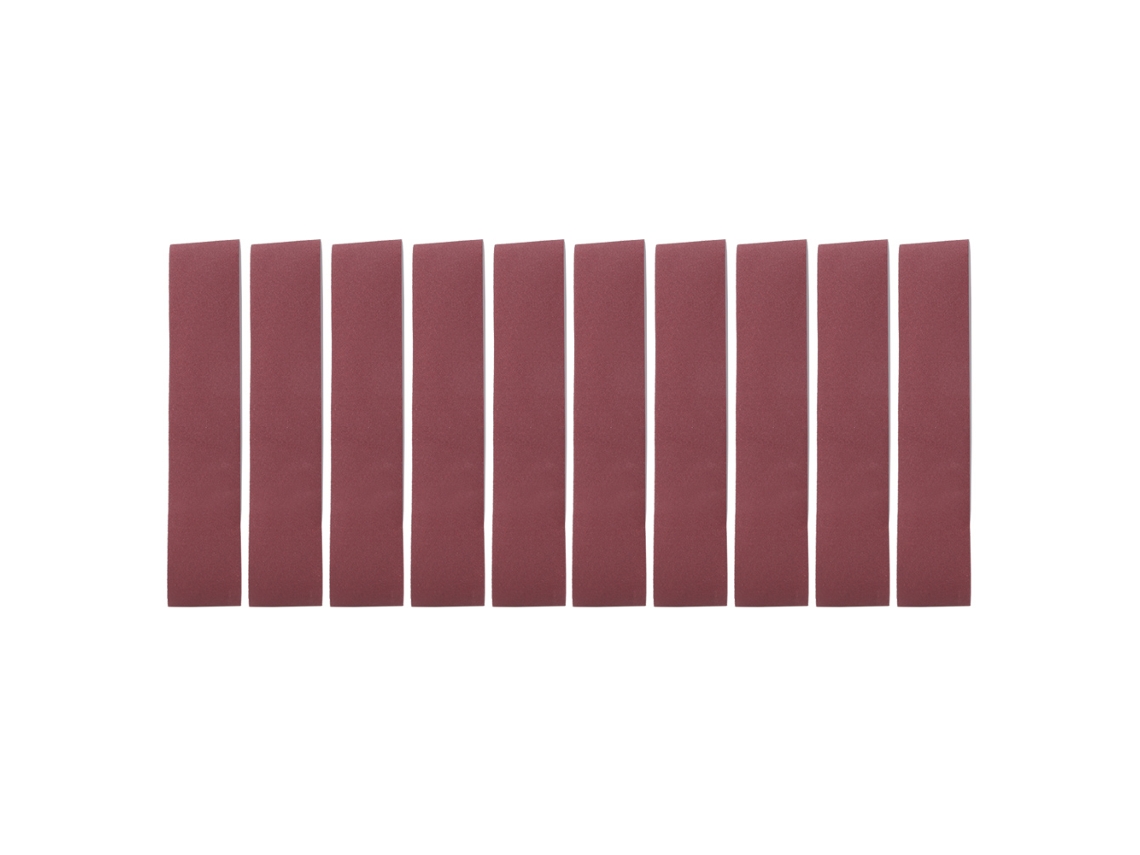 10 Lijas De Banda De Alúmina De 528 X 50 Mm, Grano 240, Para Pulir Madera Y Muebles.