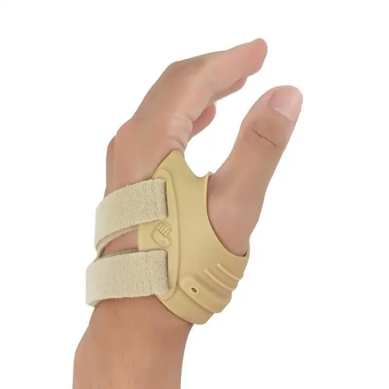 Férula para el pulgar para aliviar el dolor en la articulación CMC, adecuada para la osteoartritis. (Beige claro, lado izquierdo)