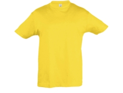 SOLS Camiseta SOL'S Regent Algodón Niños (2 anos - Amarillo)