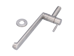 Grifo Extendido De Acero Inoxidable 304 G1/2 Para Lavadero De Cocina Y Balcón