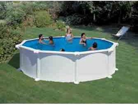 Piscina de Acero GRE Blanca (460x132 cm)