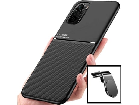 Kit Carcasa, Protector Y Soporte Xiaomi Poco F3 Phonecare L Safe Driving