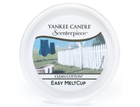 YANKEE CANDLE - Clean Cotton Scenterpiece Easy MeltCup (Aromatic wax for aroma lamp) 61.0g