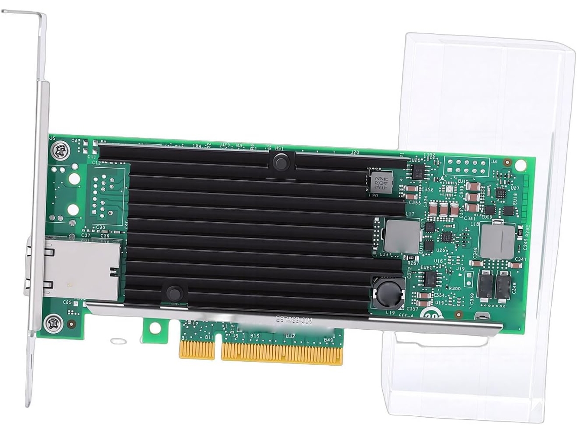 Tarjeta Pcie X540-t1 De 10 Gb – Adaptador Ethernet De Un Solo Puerto Rj45 De 100 Mbps/1
