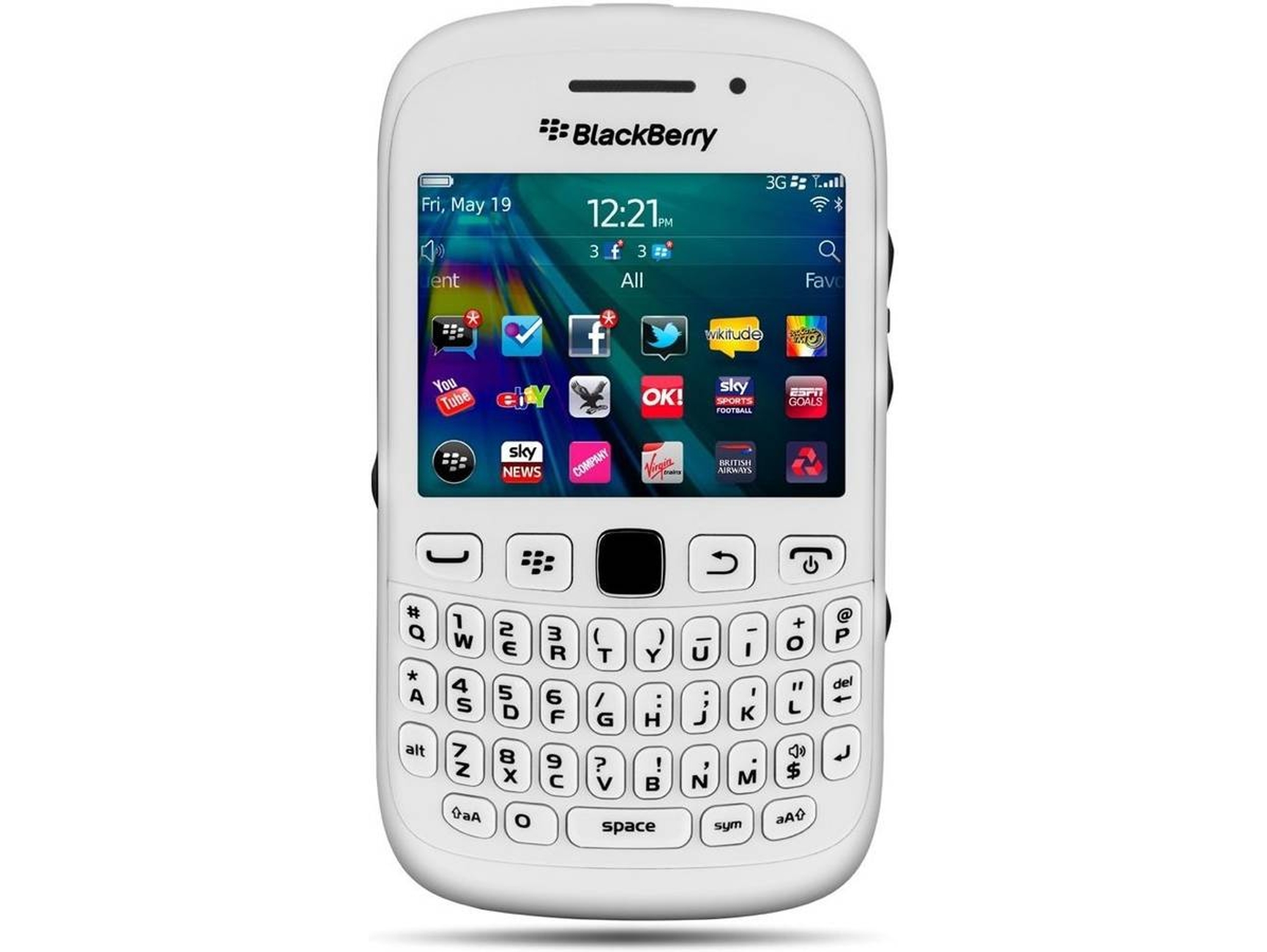 Teléfono móvil BLACKBERRY 9320 (Blanco)