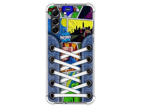 Carcasa Samsung Galaxy S21 FE 5G TUMUNDOSMARTPHONE Dibujos Antigolpes Multicolor