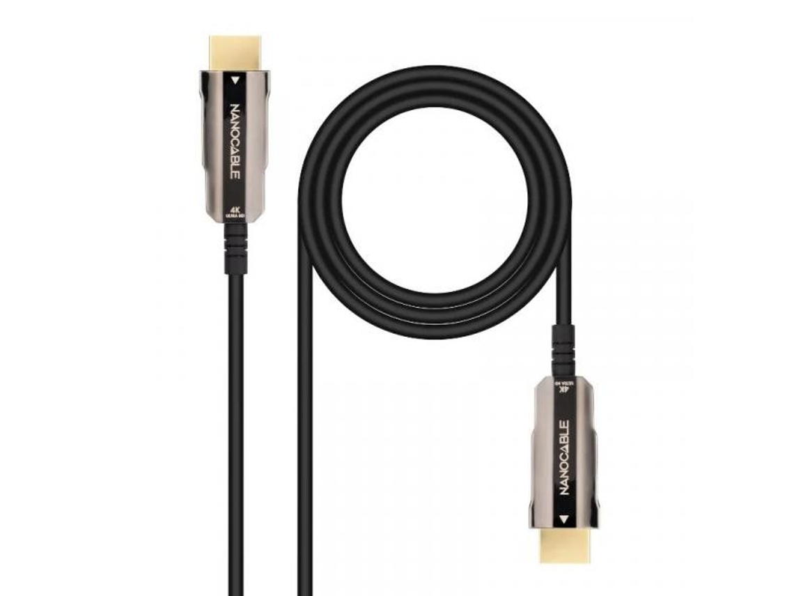 NANOCABLE Cable HDMI v2.0 AOC 4K@60HZ 18Gbp 15 m