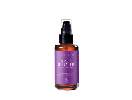 Aceite Relajante ALMA SECRET con Caléndula, Lavanda & Bergamota (100 ml)
