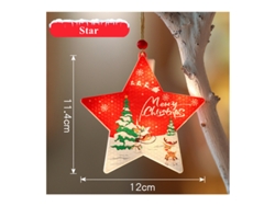 Luces navideñas LED decorativas Luces colgantes 3D novedosas KH2023