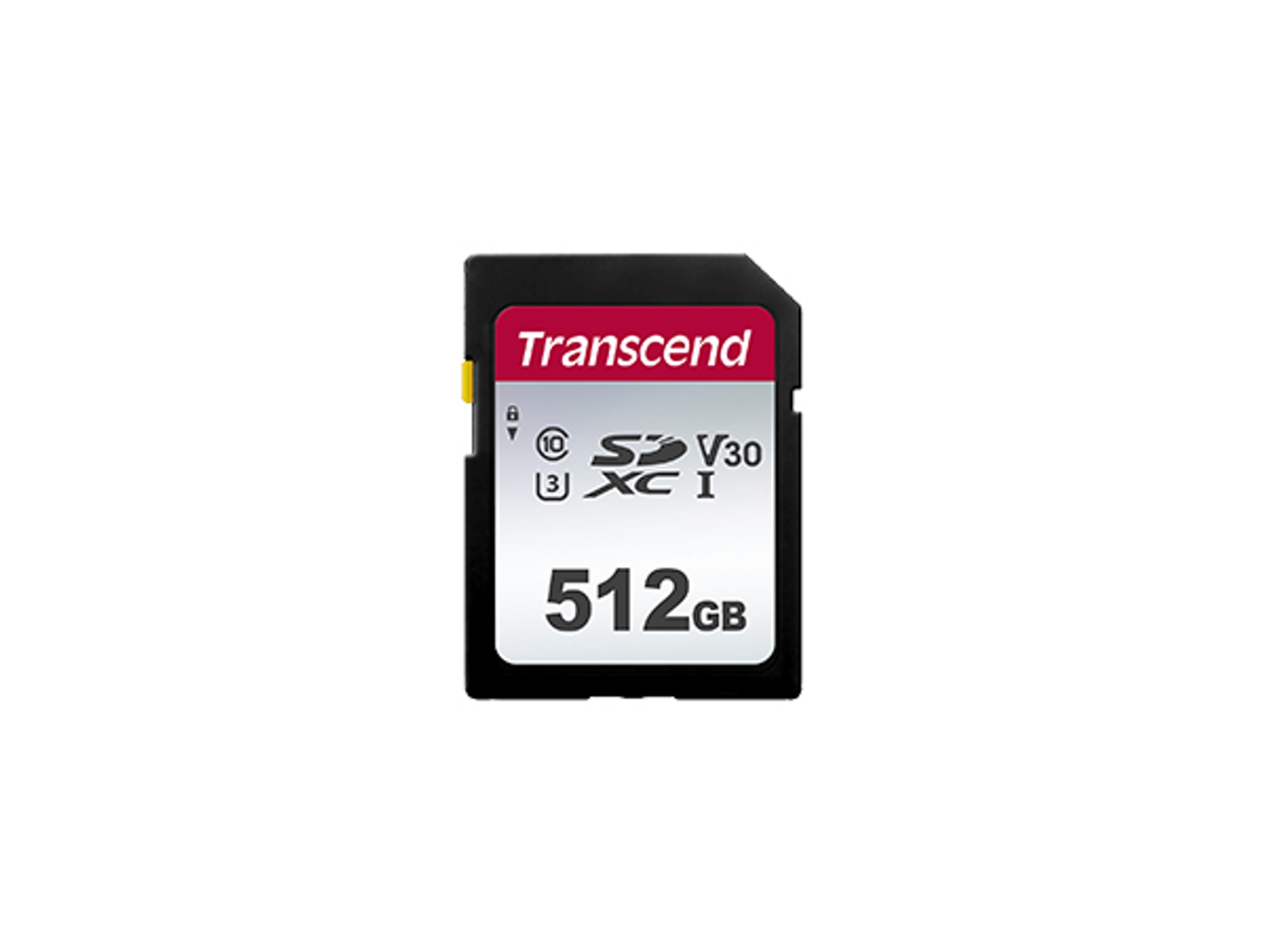 Tarjeta de Memoria SDXC TRANSCEND TS512GSDC300S (512 GB - 95 MB/s)