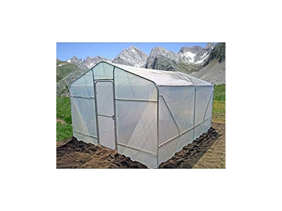 Estufa GYC para Jardim ou Pomar com 2 Secções com Cobertura 4 05M X 3 12M X 2 2M Ref: 24901521