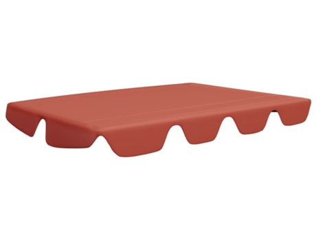 Dosel de repuesto columpio jardín terracota VIDAXL (188/168x145/110 cm)