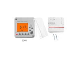 Temporizador Digital Programable Inteligente Con Pantalla Iluminada, 220 V, Duradero, Eléctrico.