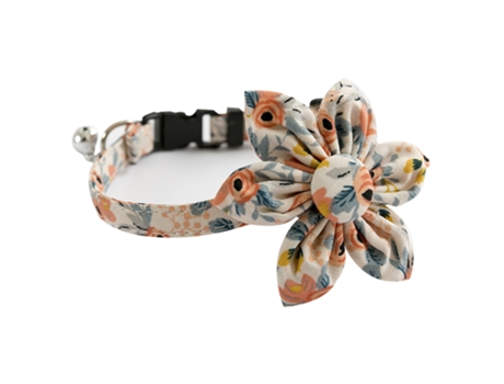 Accesorio De Flor Para Collar De Perro Flor Desmontable Collar Ajustable ELKUAIE