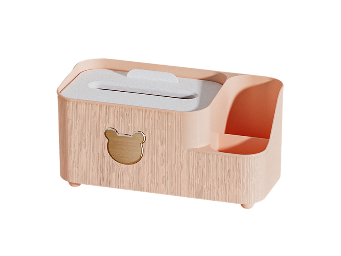 Organizador multifuncional para pañuelos blanco (24x12x11cm) Kofihety