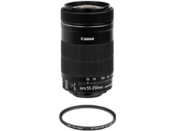Objetivo CANON EF-S 55-250mm F4-5.6 IS STM + Hoya 58mm PRO 1D