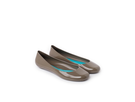 Zapatos OKA B Taylor PVC para Mujer (36 - Gris Oscuro-Fawn)