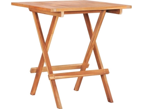 Mesa de jardín VIDAXL Marrón Madera (60x60x65 cm)
