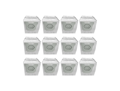 Acessórios de Aspirador Paquete de 12 para I7+ I7 Plus I3 E5 E6 E7 S9 S9+ Bolsa de polvo de carbón activado por robot en polvo