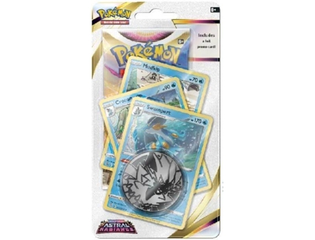 Juego de Cartas POKEMON PKM Sword & Shield 10 Astral Radiance Premium Checklane (Edad Mínima: 6 Años -Nivel de Dificultad: Intermedio)