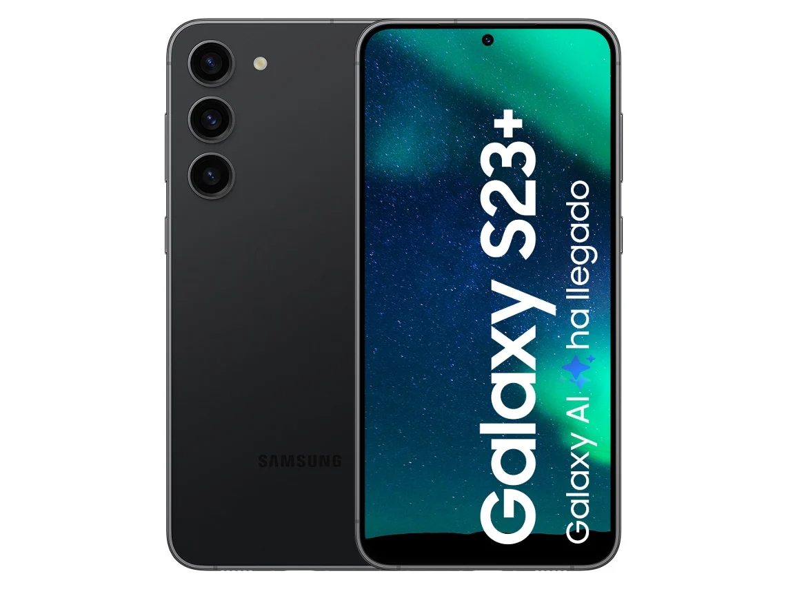 Smartphone SAMSUNG Galaxy S23+ 5G (6.6'' - 8 GB - 256 GB - Negro)