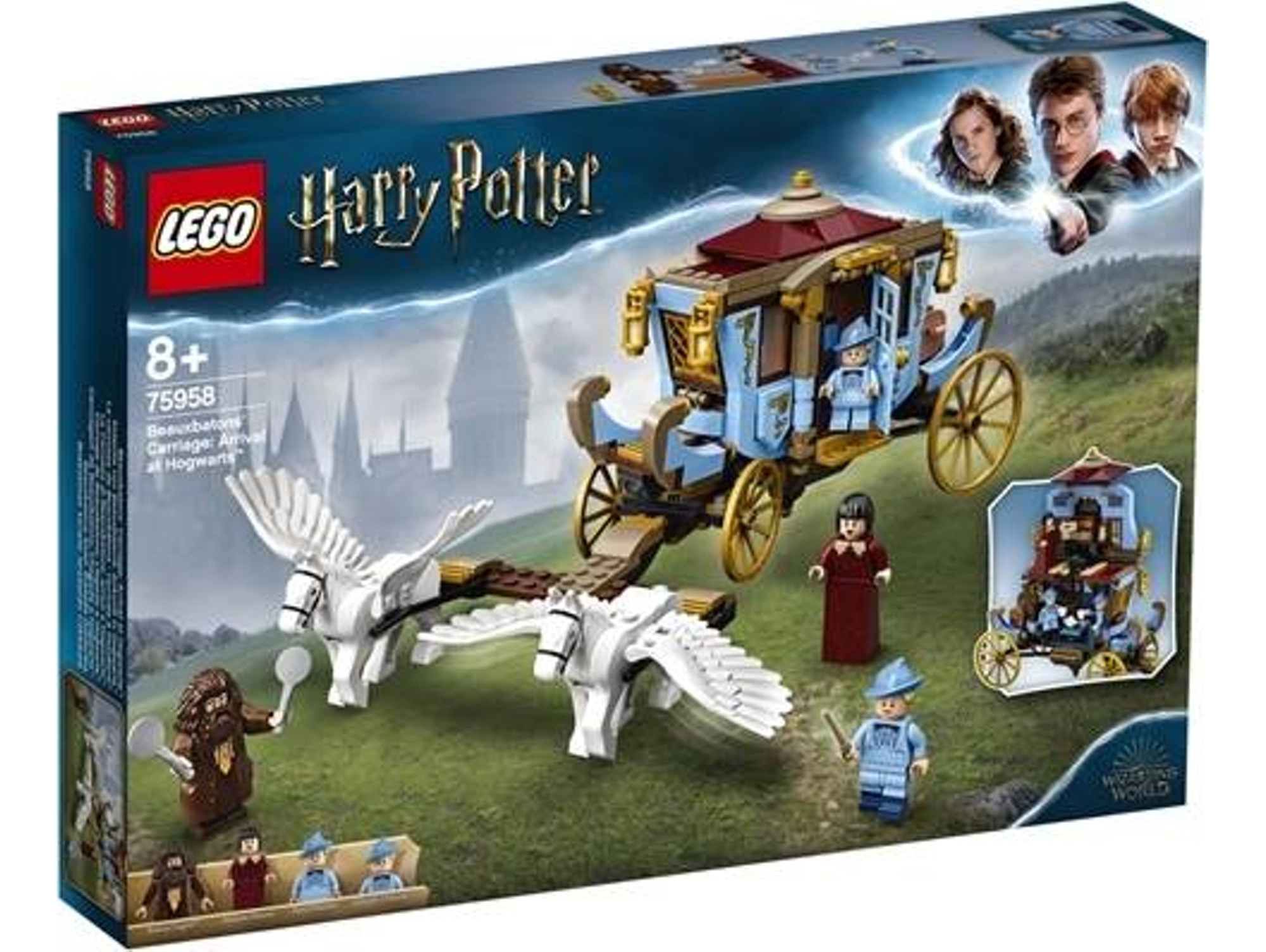 LEGO Harry Potter: Beauxbatons' Carriage: Chegada a Hogwarts - 75958 (Idade mínima: 8 - 430 Peças)