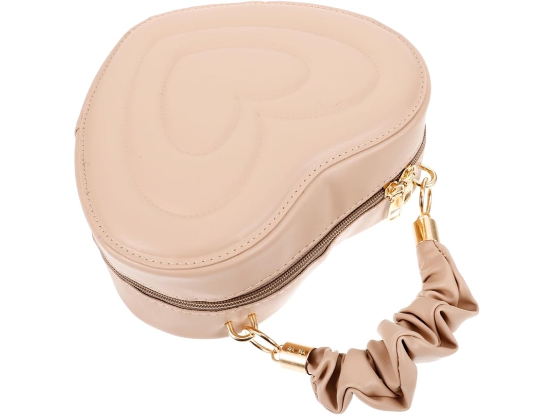 Bolso De Hombro De Verano Para Mujer Con Forma De Corazón, Bolso Compacto Y Ligero Ideal Para Salidas Diarias.