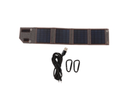 Panel Solar Plegable 8w 5v Usb Cargador De Silicio Policristalino Para Camping Senderismo Montañismo Bolsa Plegable