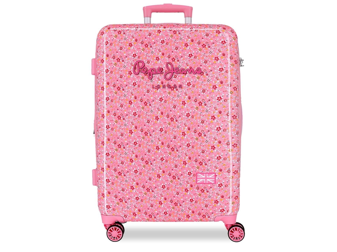 Maleta mediana Alenka Abs rosa Pepe Jeans