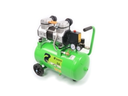 Compresor de aire de doble cabezal SAURIUM 24L 2Hp
