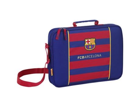 Maletín extraescolares y/o ordenador FC BARCELONA 72447 azul