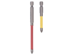 2 Piezas De Puntas De Destornillador Phillips Fph2 Llave De Acero Aleado Con Mango Hexagonal Herramienta Para Reparación Y Mantenimiento