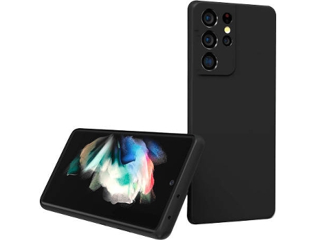 Funda Samsung Galaxy S22 Ultra 5G PHONECARE Silicona Negro