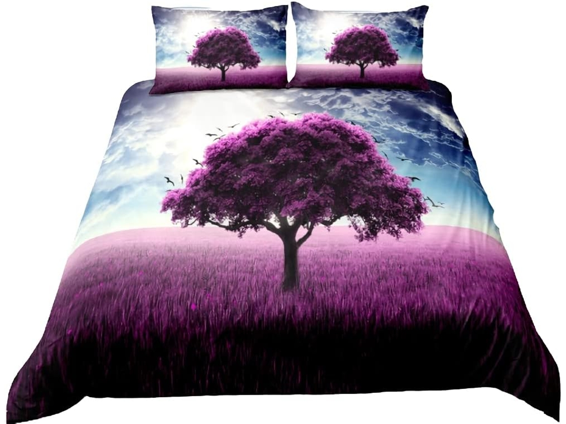 Juego Ropa Cama Piezas Funda Nórdica Almohada Juego Funda 140 X 200 Cm 50 75 220 240