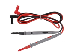 2026-2 Piezas Sondeos Para Multímetro Silicona 1000v 20a Cable De Cobre Punta Dorada 110cm Cat Iii