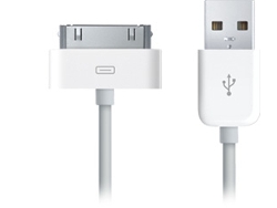 "	Cabo APPLE USB-Dock 4/4S MA591G/C"