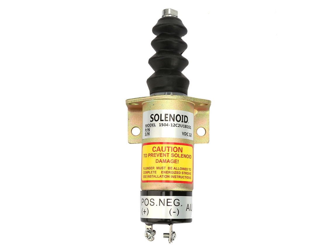 2026velora-kit De Repuesto Solenoide De Apagado De Motor 12v 1504-12c2u1b1s1 Con Caja De Acero